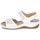 Sapatos Mulher Sandálias Damart MILANA Branco