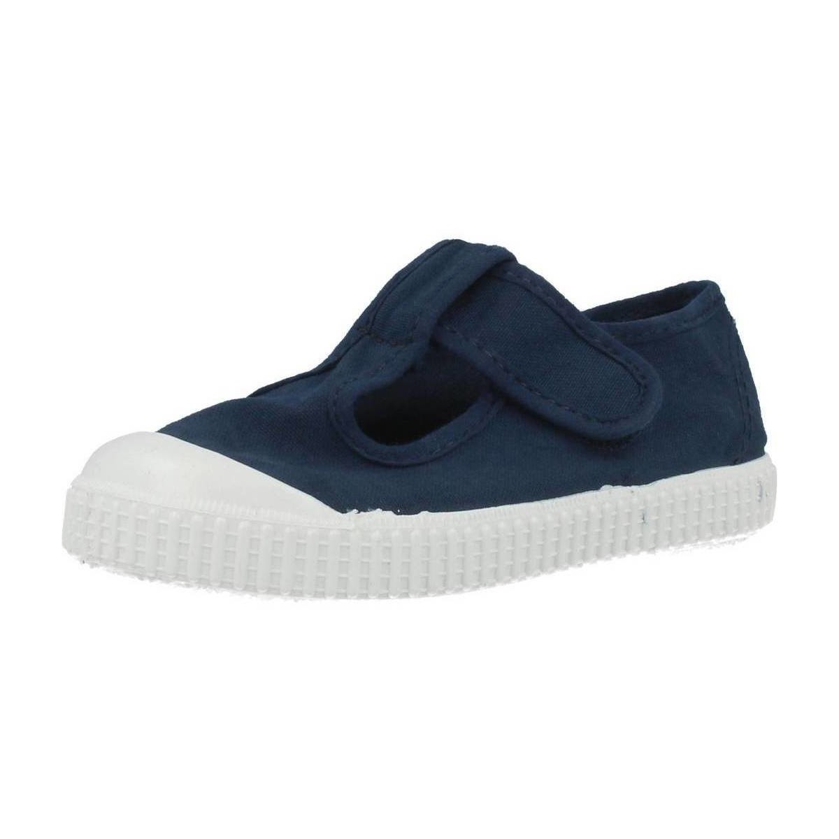 Sapatos Rapaz Sapatilhas Victoria 136625 Azul