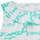 Textil Rapariga Мужские барсетки giorgio armani Adel Branco / Azul
