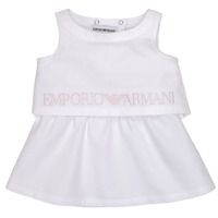 Textil Rapariga Vestidos curtos Emporio Armani Alberic Branco