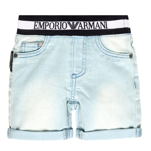 Textil Rapaz Shorts / Bermudas Emporio Portafoglio ARMANI Ariel Azul