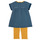 Textil Rapariga Vestidos curtos Noukie's AYOUB Azul / Amarelo