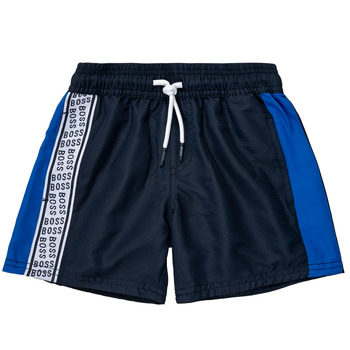 Textil Rapaz Shorts / Bermudas BOSS MOZEL Azul