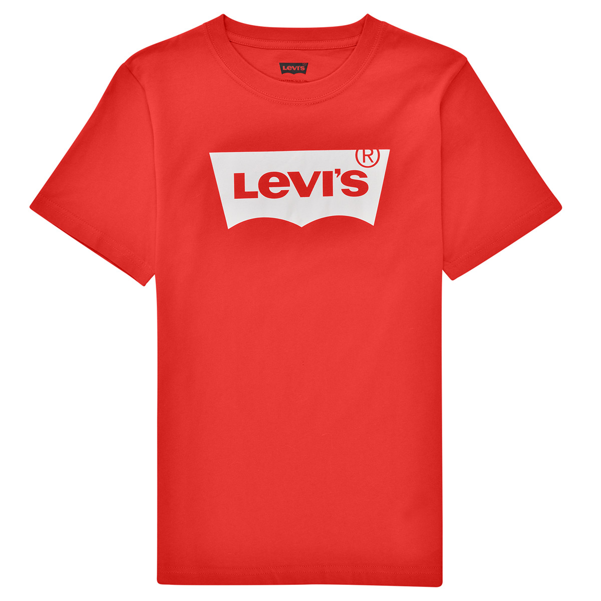 Textil Rapaz T-Shirt mangas curtas Levi's BATWING TEE Vermelho