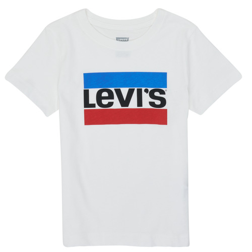 Textil Rapaz Sportswear Logo Tee Levi's SPORTSWEAR LOGO TEE Branco