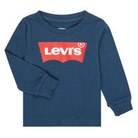 Textil Criança T-shirt mangas compridas Levi's BATWING TEE LS Marinho
