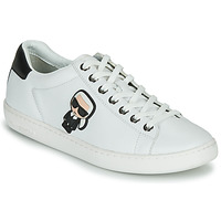 Sapatos Mulher Sapatilhas Karl Lagerfeld KUPSOLE II KARL IKONIC LO LACE Branco