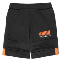 Textil Rapaz Shorts / Bermudas Puma ALPHA JERSEY SHORT Preto
