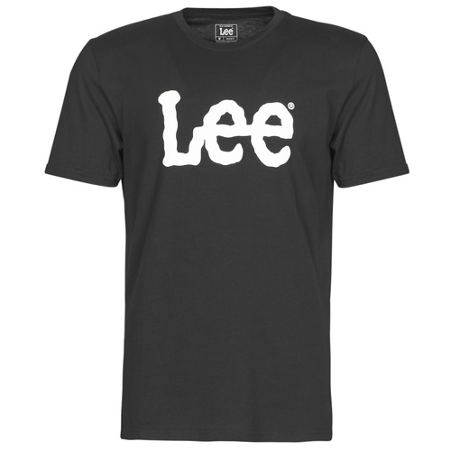 Textil Homem T-Shirt mangas curtas Lee LOGO TEE SHIRT Preto