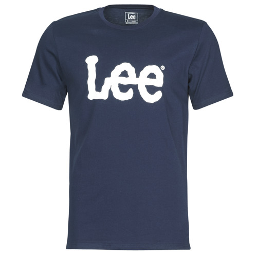 Textil Homem T-Shirt mangas curtas Lee LOGO TEE SHIRT Navy