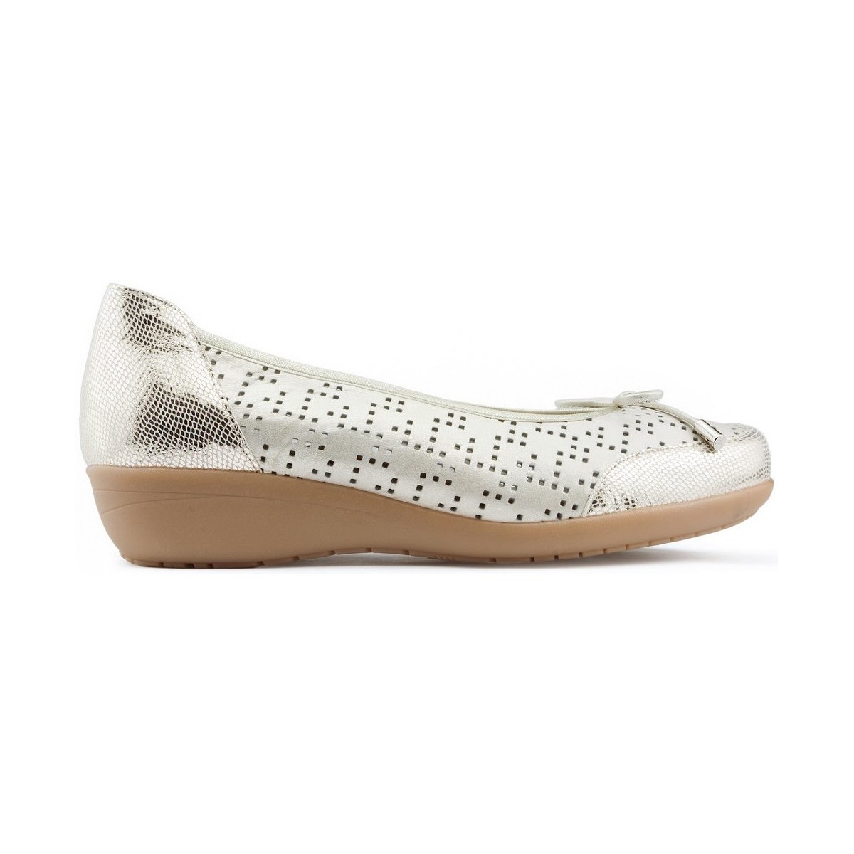 Sapatos Mulher Sabrinas Drucker Calzapedic palmilha removível dançarina Ouro