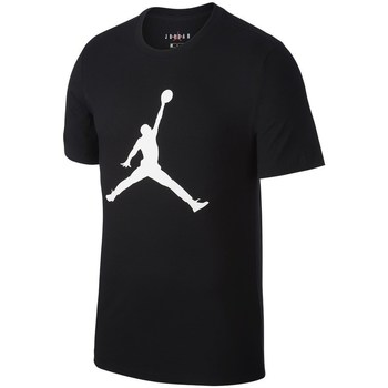 Textil Homem T-Shirt mangas curtas green Nike Jordan Jumpman Preto