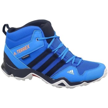 Sapatos Criança Sapatos de caminhada adidas boot Originals Terrex AX2R Mid CP Azul, Cor azul-turquesa