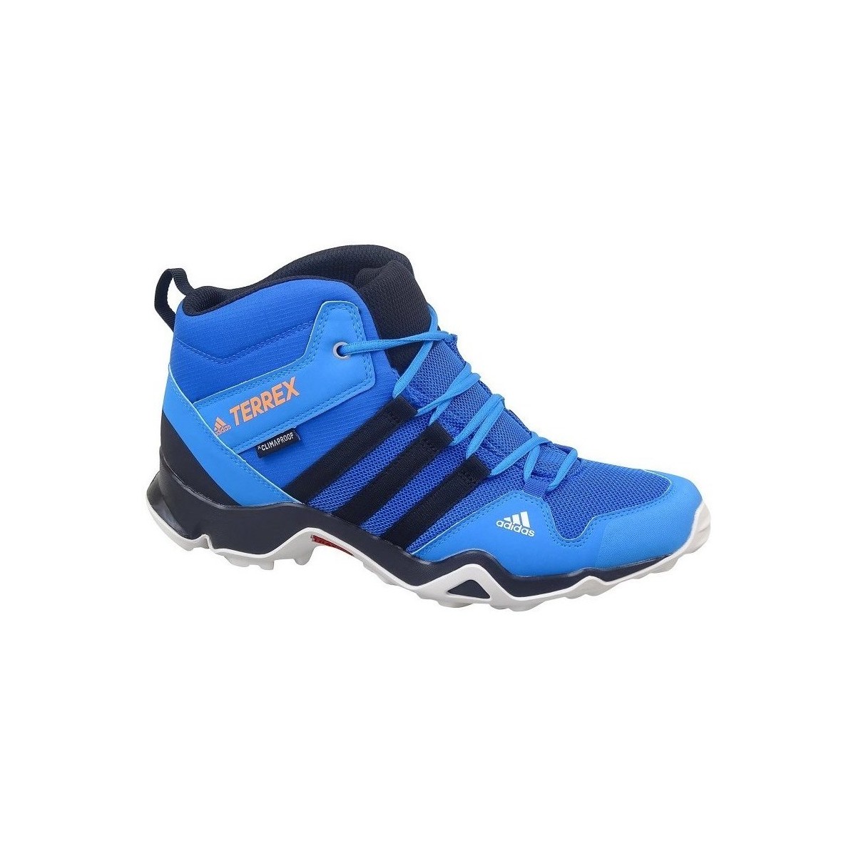 Sapatos Criança Sapatos de caminhada adidas Originals Terrex AX2R Mid CP Cor azul-turquesa, Azul