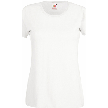 Textil Mulher T-Shirt mangas curtas Universal Textiles 61372 Branco