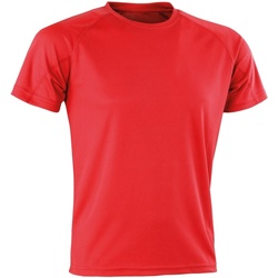 Textil T-Shirt mangas curtas Spiro Aircool Vermelho