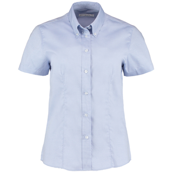 Textil Mulher camisas Kustom Kit KK701 Azul claro