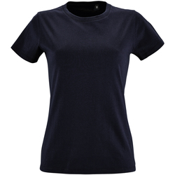 Textil Mulher T-Shirt mangas curtas Sols 2080 Azul