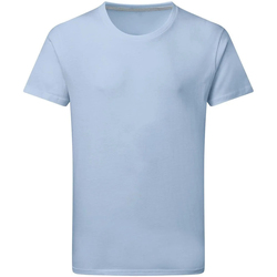 Textil Homem T-Shirt mangas curtas Sg Perfect Azul Céu