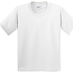 Textil Criança T-Shirt mangas curtas Gildan 5000B Branco