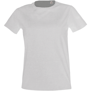 Textil Mulher T-Shirt mangas curtas Sols 2080 Branco