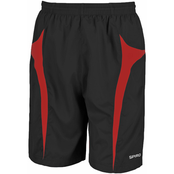 Textil Homem Shorts / Bermudas Spiro S184X Preto/Vermelho