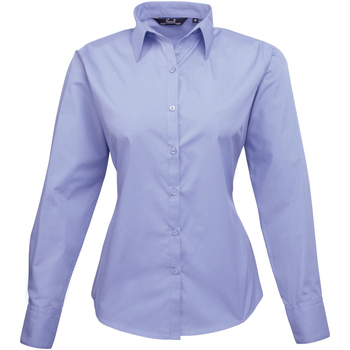 Textil Mulher camisas Premier PR300 Azul Médio