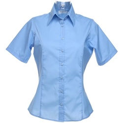 Textil Mulher camisas Kustom Kit K742F Azul claro