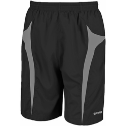 Textil Homem Shorts / Bermudas Spiro S184X Preto/Cinza