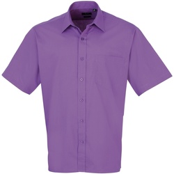 Textil Homem Camisas mangas curtas Premier PR202 Rich Violet