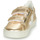 Sapatos Rapariga Sapatilhas Veja SMALL-ESPLAR-VELCRO Ouro / Branco