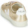 Sapatos Rapariga Sapatilhas Nubuck Veja SMALL-ESPLAR-VELCRO Ouro / Branco