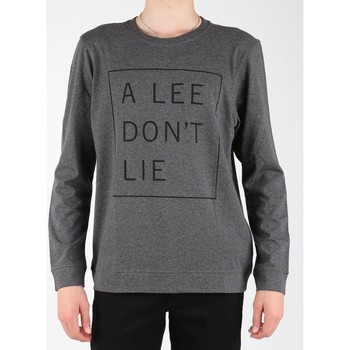 Textil Homem T-shirt mangas compridas Lee Dont Lie Tee LS L65VEQ06 grey