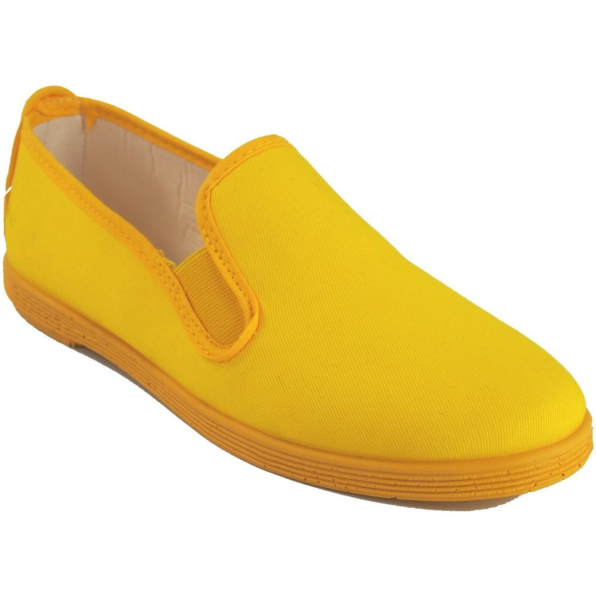 Sapatos Mulher Multi-desportos Bienve Lona   102 kunfu amarillo Amarelo
