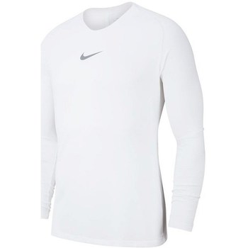 Textil Rapaz T-Shirt mangas curtas Nike 36-38-39 JR Dry Park First Layer Branco
