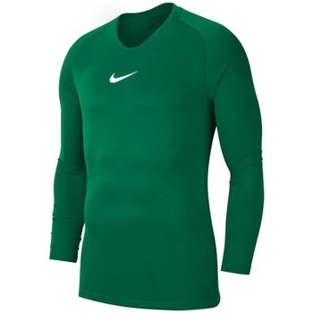 Textil Rapaz T-Shirt mangas curtas green Nike JR Dry Park First Layer Verde