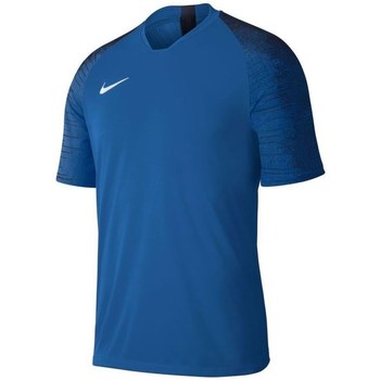 Textil Homem T-Shirt mangas curtas Nike Dry Strike Jerse Azul