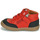 Sapatos Rapaz Sapatilhas de cano-alto GBB VIGO Vermelho