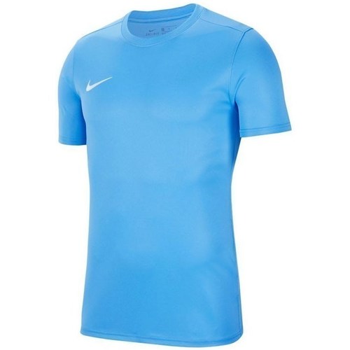 Textil Rapaz T-Shirt mangas curtas Nike plains JR Dry Park Vii Azul