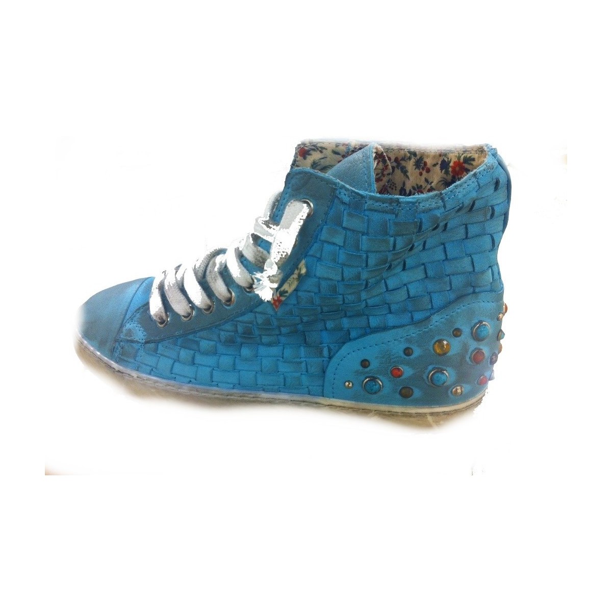 Sapatos Mulher Sapatilhas Yab You Are Brand  Azul
