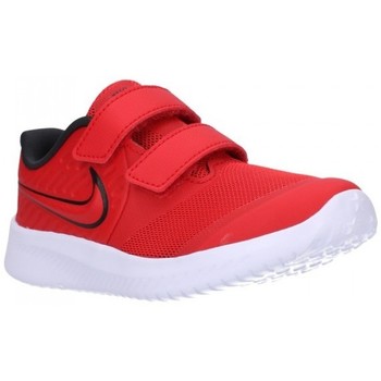 Sapatos Rapaz Sapatilhas slam Nike  Vermelho