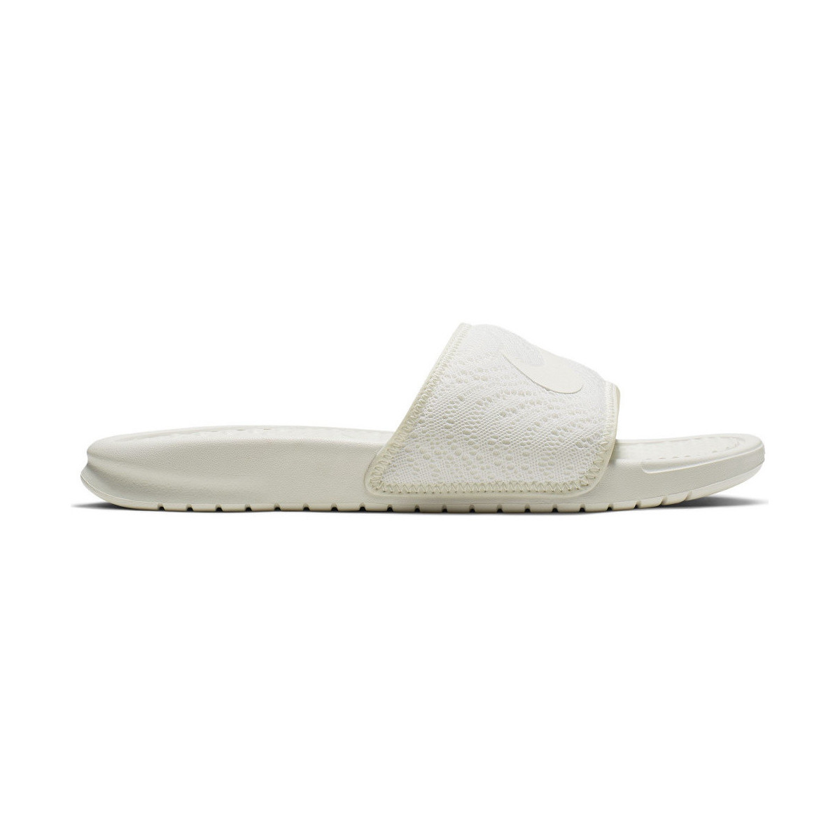 Sapatos Mulher Sandálias Nike benassi jdi textile se Branco