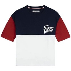 Textil Rapariga T-shirts e Pólos Tommy Hilfiger  Multicolor