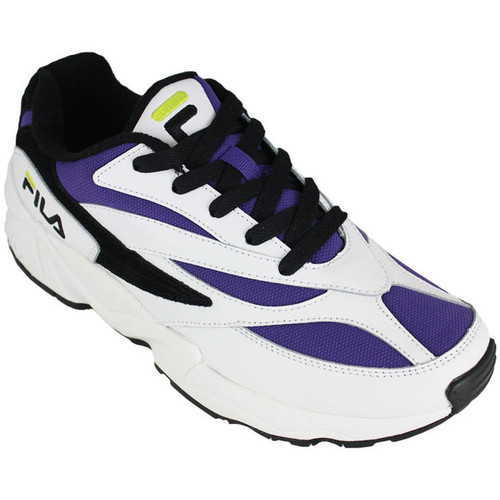 Sapatos Homem Sapatilhas Fila Tank v94m low white/purple Branco