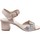 Sapatos Mulher Sandálias Brenda Zaro F3650 Rosa