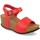 Sapatos Mulher Sandálias Silvian Heach M-77 Vermelho