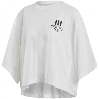 Textil Homem T-shirts e Pólos adidas brands Originals Y-3 Ylove Branco