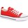 Sapatos Mulher Sapatilhas American Club AM623D Vermelho, Branco