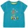 Textil Criança T-shirts e Pólos Bonnet À Pompon TOSS25-147 Azul