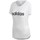 Textil Mulher T-Shirt mangas curtas adidas Originals D2M Logo Tee Branco